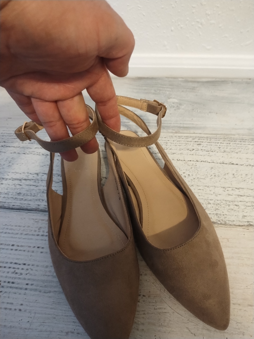 Journey collection preea taupe women size 7.5